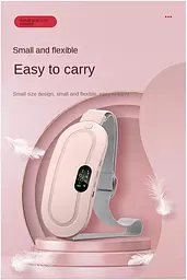 Менструальна грілка Misamo Масажер для живота Smart Warm Palace Belt Вібраційний масажний пристрій для талії для судом - мініатюра 5