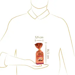 Шоколадні цукерки Lindt Weihnachts Spezialitaten Cashew 100г - мініатюра 4