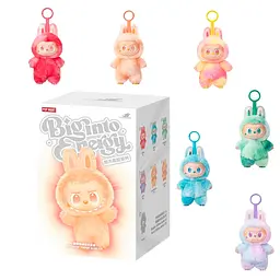 Брелок Labubu The Monsters Pop Mart 15 см, плюшева фігурка-сюрприз, випадкова модель в blind box - мініатюра 2