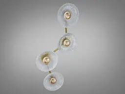 Бра настінне LED Diasha F3788, 8W, 440 лм, золото, стиль лофт - мініатюра 3