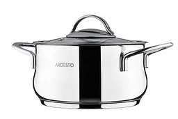 Каструля Ardesto зі скляною кришкою Black Mars 4.3л нержавіюча сталь kuh0014693 - мініатюра 3
