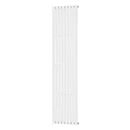 Вертикальний радіатор Navin Ellipse 480x1800-8, anticor, білий 10-012033-4880, Білий - мініатюра 3