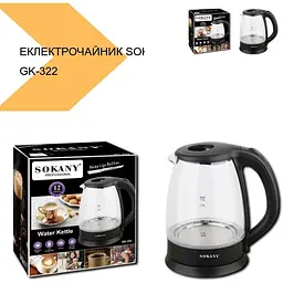 Електрочайник XPRO SOKANY GK-322 с китайским штекером (44493-GK-322_552) - мініатюра 4