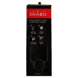 Вино Shabo Шабські вина, ординарне столове, червоне, напівсолодке, Bag-in-Box, 9-12%, 3 л - мініатюра 3