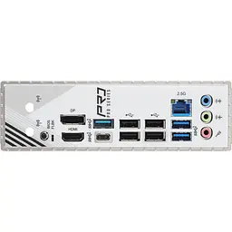 Материнська плата ASRock A620AM PRO RS (AM5/A620A, 4xDDR5, PCIex16, DP/HDMI, 2xSATA, 3xM.2, 2.5GLan, 8ch, mATX) - мініатюра 4