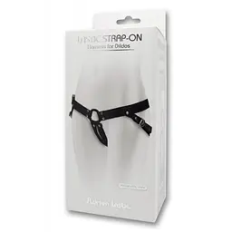 Упряж для страпона Adrien Lastic Lastic Strap-On (розово-чорний) - мініатюра 3