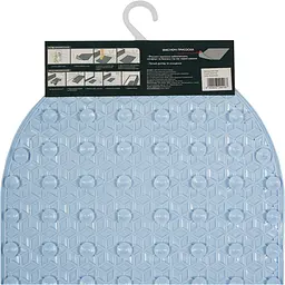 Килимок для ванної Eco Fabric Ромби 69х37 см блакитний (6937-003) - мініатюра 6