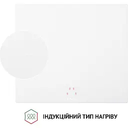 Варильна поверхня Perfelli HI 674 WH - мініатюра 3