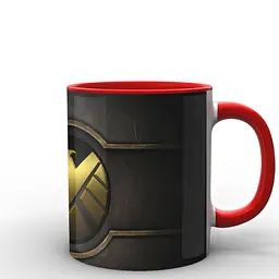 Кухоль GeekLand білі Агенти Щ.И.Т Agents of S.H.I.E.L.D. shield logo AS.02.011 330 мл білий - мініатюра 2