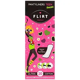 Прокладки щоденні FANTASY FLIRT fresh cotton&ultra 20шт 150мм
