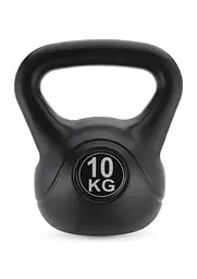 Гиря вінілова Gymtek 10кг чорний - мініатюра 9