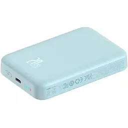 Зовнішній акумулятор Baseus Magnetic Bracket Mini 10000mAh 20W (P10059001313-00) - мініатюра 9