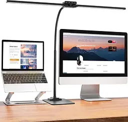 Настільний LED світильник EppieBasic 24W з подвійною лампою та регулюванням освітлення