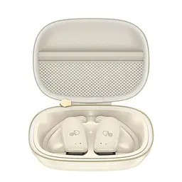 Бездротові навушники TWS Hoco EA2 відкриті |BT5.3, 60/390mAh, 6h| milky white - мініатюра 2