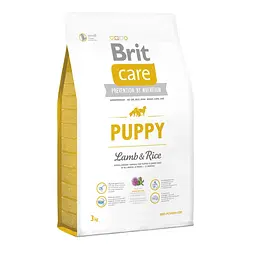 Супер-корм для цуценят Brit Care Puppy Lamb & Rice 3 кг