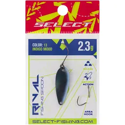Блешня Select Rival 2.3g 30mm #13 Indigo Mood - мініатюра 2