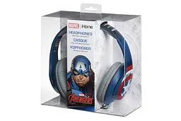 Навушники eKids iHome MARVEL Captain America Mic (VI-M40CA.11XV7) - мініатюра 3