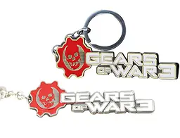 Брелок для ключів Gears of War 3 Шестерні війни лого (GoW 21.75) - мініатюра 2