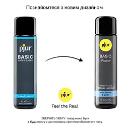 Лубрикант на водній основі pjur Basic Water 100 мл, ідеальна для новачків, найкраща ціна/якість - мініатюра 3