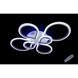 Люстри пріпотолочние 1835/6 WH LED DIMMER