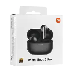 Бездротові навушники Xiaomi Redmi Buds 6 Pro ANC Space Black (чорні) CN BHR9320CN - мініатюра 2