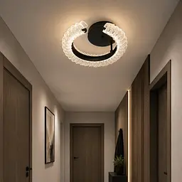 Сучасний LED світильник Diasha 2509/400BK з пультом і димером