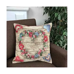 Наволочка Прованс гобеленовая декоративная Wooden 45х45 (024655)