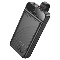Універсальна зарядна батарея Hoco J123B 30000mAh Element PD20W+QC3.0(22.5W) Чорний - мініатюра 4