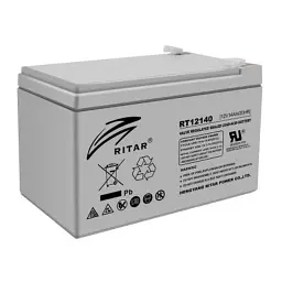 Батарея до ДБЖ Ritar AGM RT12140, 12V-14Ah (RT12140H)