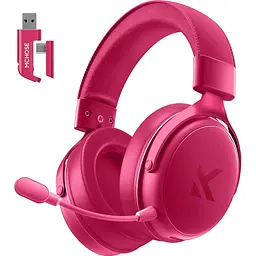 Ігрові навушники MCHOSE V9 Pro Rose Red (HW-V9-6) - мініатюра 2