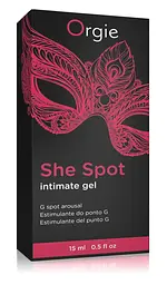 Збудливий гель для точки G - Orgie She Spot Intimate Gel, 15ml Orgie 51492; 69-51492 92470 - мініатюра 3