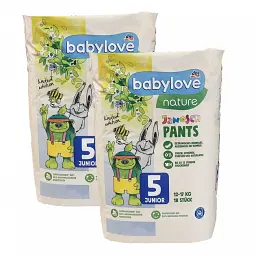Підгузки-трусики Babylove Nature Pants 5 (12-17 кг) 36 шт