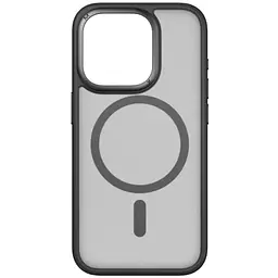 Чохол iPhone 15 Pro Momax Series Hybrid Case Magnetic Protective Case with MagSafe, чорний (CPAP23MD)