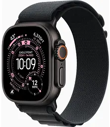 Смарт-годинник Apple Watch Ultra 3 GPS + Cellular 49mm Black Titanium Case with Black Alpine Loop - Medium (MF0V4QP/A)