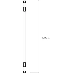 Кабель Type-C to Lightning Euroelectric 100 см 30W 3A білий (100) - мініатюра 3
