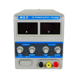Настільне джерело живлення постійного струму WEP PS-305D 30v 5A лабораторний блок - мініатюра 3