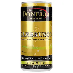 Вино ігристе Donelli Lambrusco Emilia, 7,5%, 0,2 л (716 932) - мініатюра 2
