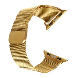 Ремінець Міланська Петля Apple Watch 38/40/41 mm Gold - мініатюра 2