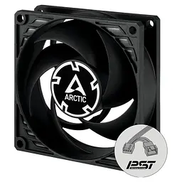 Кулер до корпусу Arctic P8 PWM PST CO (Black) (ACFAN00151A) - мініатюра 1