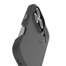 Чохол з екошкіри Aulumu A16 Vegan Leather Case Black для iPhone 16 Pro Max - мініатюра 4