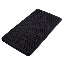 Килимок для ванної і туалету Lovely Svi м’який, абсорбуючий, нековзний 50 x 80 x 1.5 Чорний (2565033)