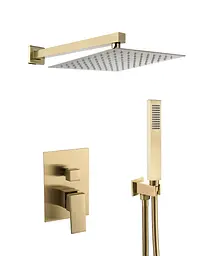 Душова система прихованого монтажу VBI Loreno brushed gold VBI-050209BG