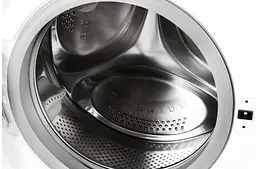 Пральна машина Whirlpool з фронтальним завантаженням FWSG61283BVEE, 6кг, 1200, A+++, Пара, 43см, Дисплей, Інвертор, Люк чорний, Білий (FWSG61283BVEE) - мініатюра 2