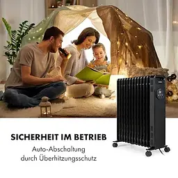 Масляний обігрівач Klarstein Thermaxx Heatstream 2500 Вт (10035109) - мініатюра 6