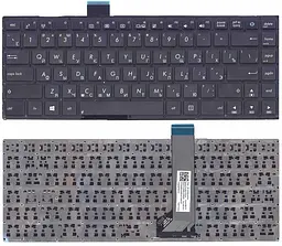 Клавіатура для ноутбука Asus VivoBook (X402) Black, (No Frame) - мініатюра 3
