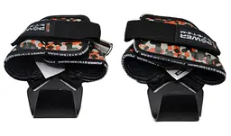 Гаки для тяги на зап'ястя Power System PS-3370 Hooks Camo Black/Red XL (PS_3370_Black/Red XL) - мініатюра 4