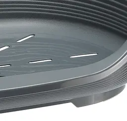 Пластиковий лежак для собак і котів Ferplast Siesta Deluxe 12 сірий 111×80,5×33,5 см 70212947 - мініатюра 6