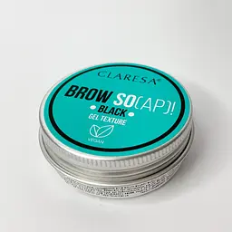 Мило для укладання брів Claresa Brow So(ap)! Gel Texture чорне 30 мл - мініатюра 2