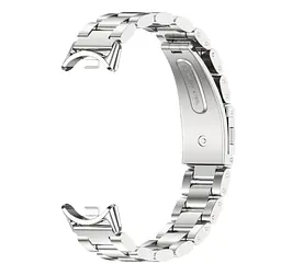 Металевий ремінець Mijobs для фітнес браслета Xiaomi Mi Smart Band 8 Silver - мініатюра 2