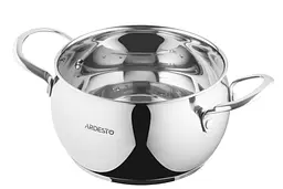 Каструля Ardesto зі скляною кришкою Gemini Liguria 3л нержавіюча сталь kuh0014761 - мініатюра 3